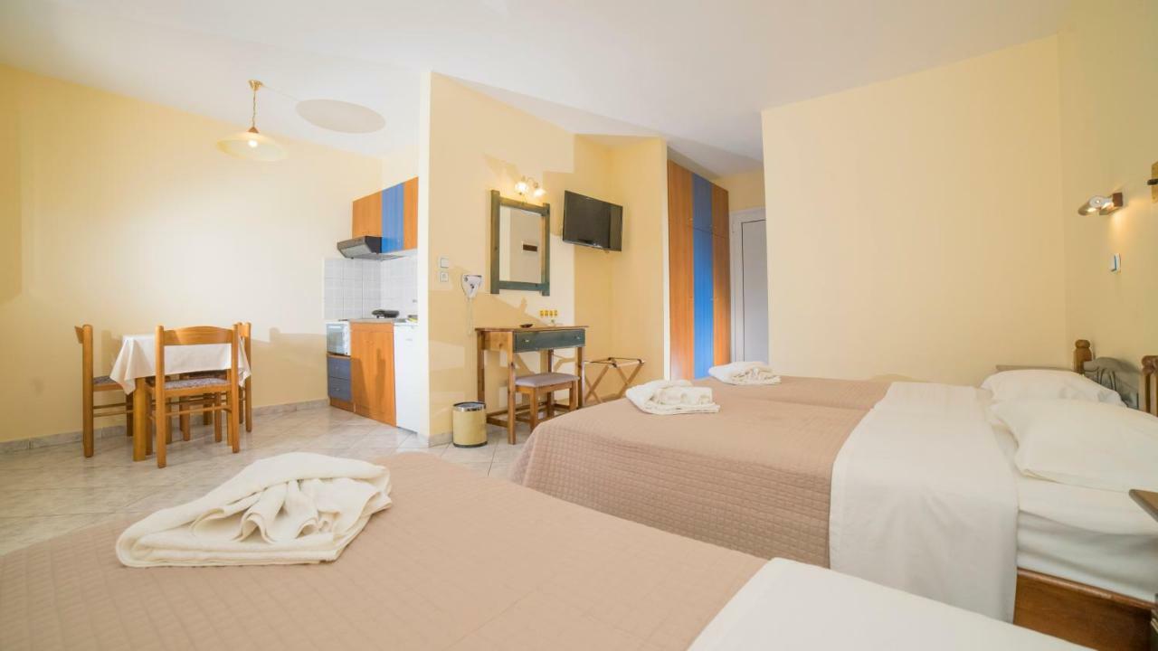 Aneton Aparthotel Chrysi Ammoudia Exterior photo
